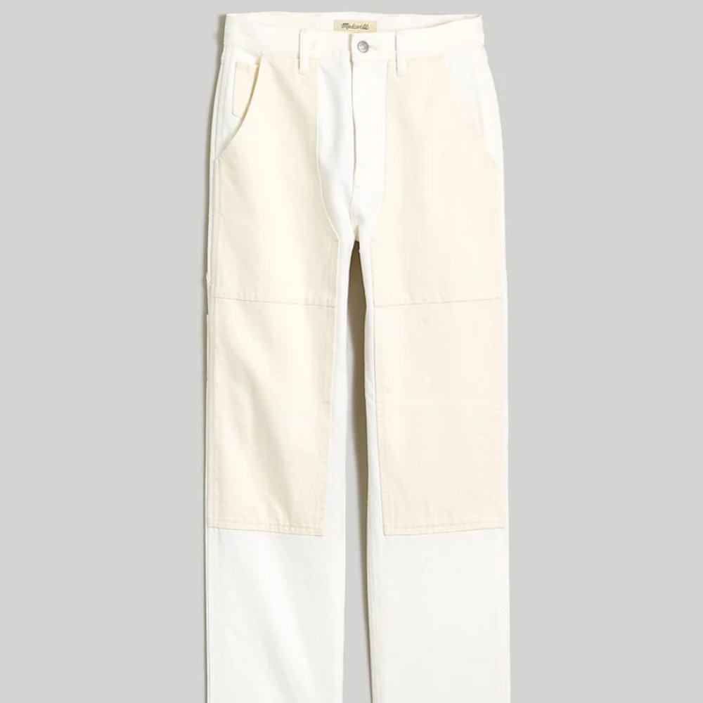 Madewell NWT 28T - 90's Straight Jean Two-Tone